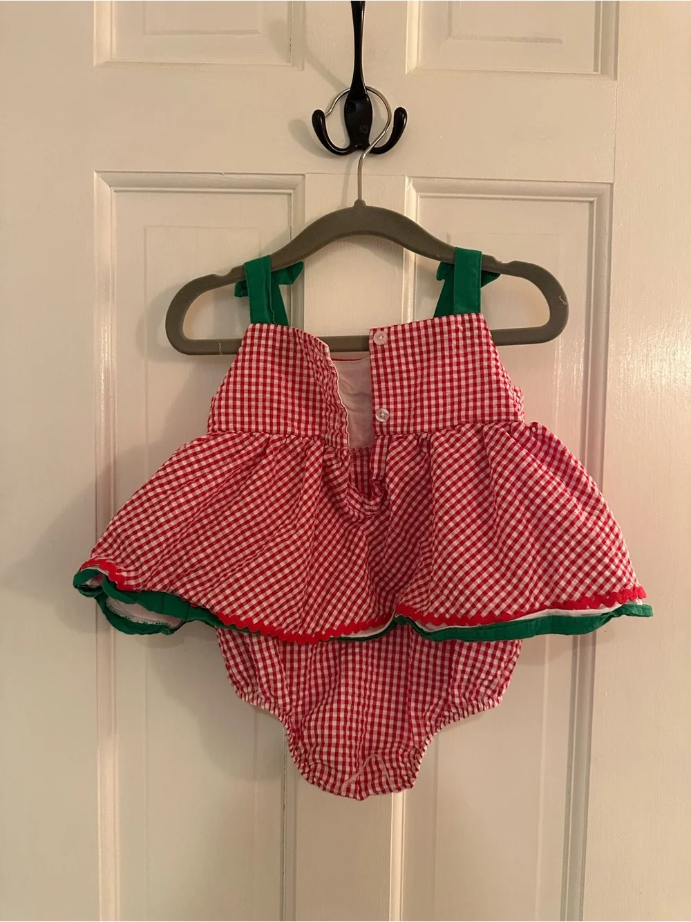 Blueberi Boulevard Red and White Gingham Dress